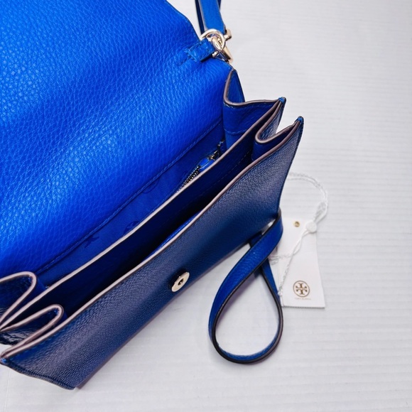 TORY BURCH Blue Bombe T Combo Crossbody Bag - Picture 6 of 12